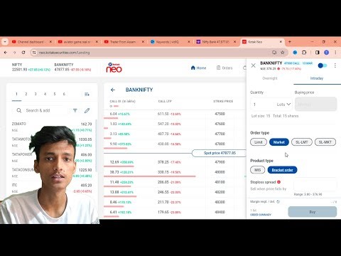 Kotak Neo Web Trading Demo | How to Use Kotak Neo Web Trading Platform | Trader from Assam