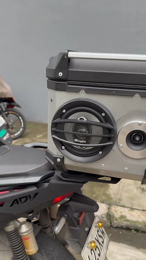 Adv topbox naman mga boss soundcheck natin | BOSS D Motorcycle Sound Systems