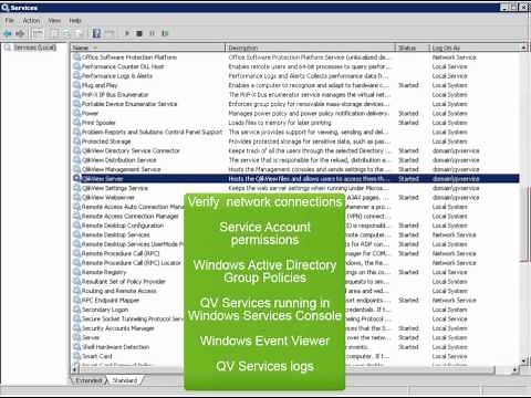 Understanding QlikView Server Services