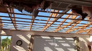 ‪INTENSE story from Blaine Mori surviving Hurricane #Irma in Summerland Key, losing roof, hunkering down in back room ‬ AccuWeather | Reed Timmer Extreme Meteorologist