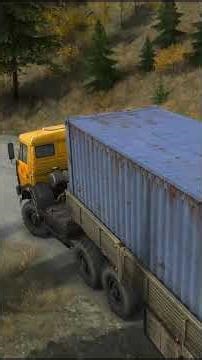 Dangerous Road meet skillful drivers #227 #spintires #mudrunner #beamngdrive #snowrunner