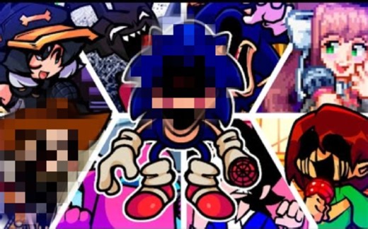 【FNF】全员唱Too Slow Rerun