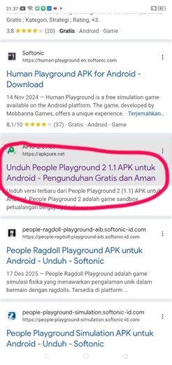 how to download people Playground in android/phone