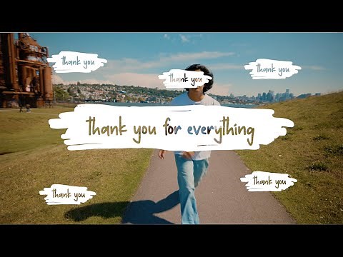 Diego Gonzalez – Thank You For Everything (Official Lyric Video)