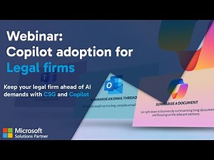 Copilot adoption for legal firms