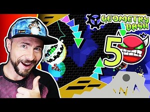 COMPLETING 5 DEMONS IN ONE VIDEO [#6] [Geometry Dash]