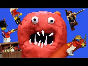 Lego Pirates Kraken Treasure Island Attack