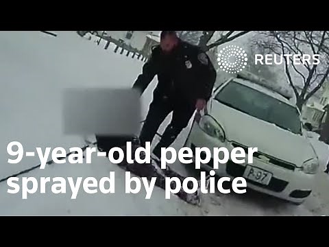 GRAPHIC WARNING: 9-year-old pepper sprayed by police