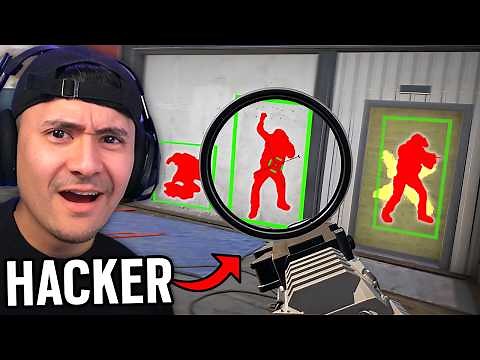Spectating the CRAZIEST HACKER in Rainbow Six Siege