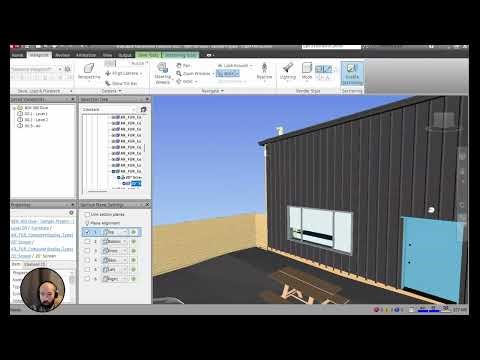 Navisworks - Navigation (Walk Tool) (1 / 2) - Using Walk Tool