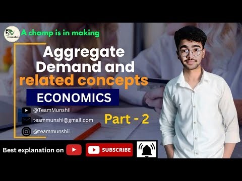 Aggregate Demand and related concepts│Chapter 6│Last Part│Macro Economics│Class 12