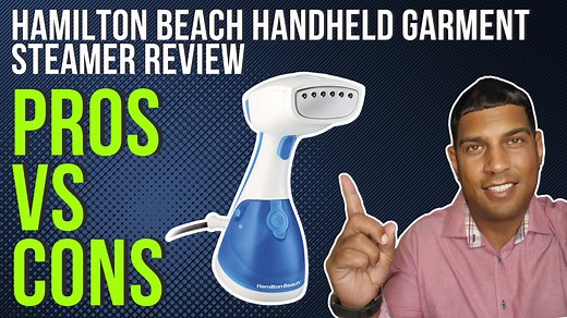 Watch Hamilton Beach Handheld Garment Steamer Review on Amazon Live