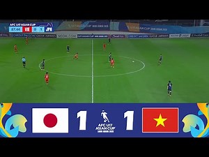 日本 vs ベトナム [1-1] | AFC U17 アジアカップ™ 2025 | 試合ハイライト！