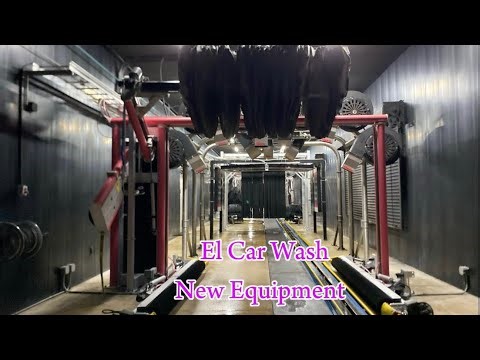 CW 142 New Equipment Peco Tunnel At The El Car Wash In North ￼Lauderdale Fl￼