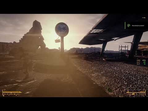 Fallout New Vegas with full real time shadows using NVR and Rudy ENB
