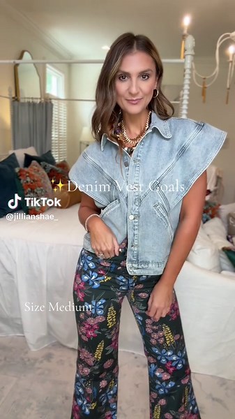 Denim Vest Goals: Wear What Makes You Happy!