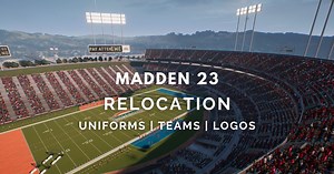 Madden 23 Relocation Uniforms, Teams, Logos, Cities and Stadiums - Outsider Gaming