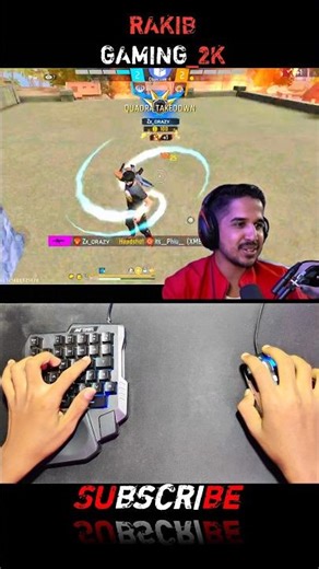 Free Fire Gaming keyboard mouse🖱️⌨️📲 Gameplay #mixpro #geekgamer #shorts #shortsviral #youtubeshorts