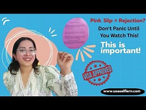 Pink Slip = Rejection? Don't Panic Until You Watch This! #usal #studyinusa #pink #f1visa #dreambig