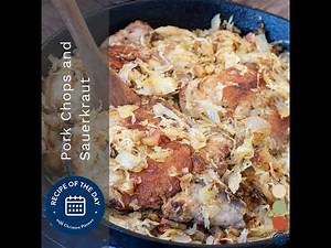 Pork Chops and Sauerkraut