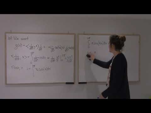 14.9 Least squares. Example of approximation using trigonometric polynomials