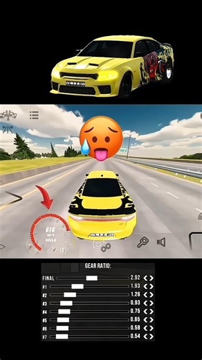 Charger SRT Aura 🥶 Gearbox Set-up 🔥