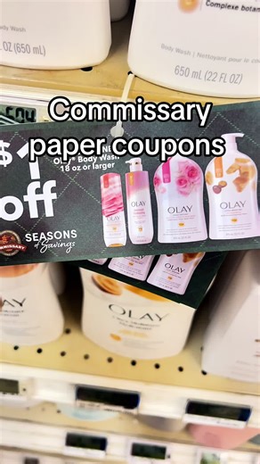 Part2: Love when new paper coupons are out and about at the commissary.