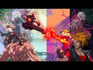Akuma vs Ken Masters l All Transformation l Street Fighter Epic Battle