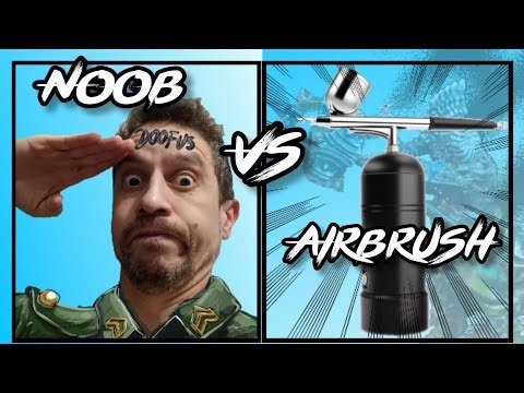 Learning how to use a Cheap Airbrush
