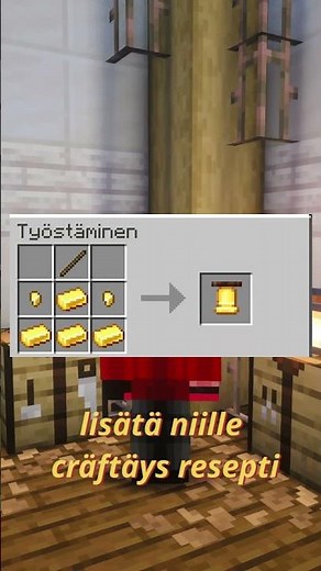 Cräftäys reseptejä mitä pitäis lisätä Minecraftiin! #minecraft #suomi
