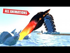 All Ice Worm Leviathan Kill Animations | Subnautica Below Zero