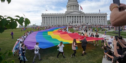 Utah becomes first state to ban LGBTQ  pride flags in government buildings and schools