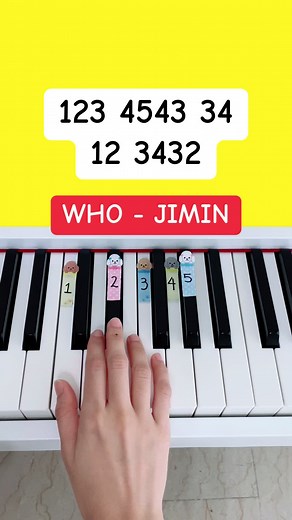 Quién - Jimin (Tutorial de Piano)