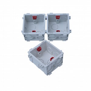 [Hot Item] Round or Square Shape PVC Conduit Junction Box for Wire Conduits