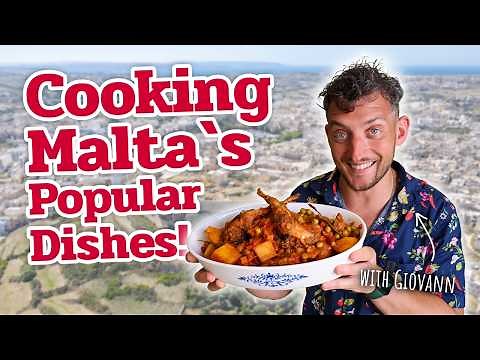 Cooking and Tasting popular Maltese dishes