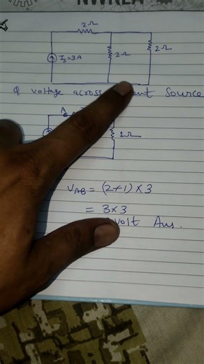Circuit theory important questions #short #voltage #theorm