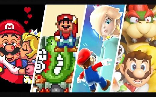 马里奥系列结局进化史(1985-2021) by BeardBear