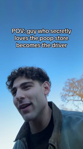 Pov: guy who loves the poop store, becomes the driver #poopdeli #poopguy