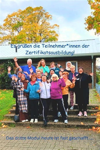 Die Schulung mit 4 Modulen „Bewegtes Altern in Einrichtung und Pflege“ findet an 4 Freitagen jeweils von 14.30 Uhr bis 21.00 Uhr im Vereinsheim des Lintforter Turnvereines als Gastgeber statt. Die Kooperationspartner Stadt Kamp-Lintfort gemeinsam mit dem Kreissportbund Wesel und dem LTV machen diese Multiplikatorenschulung möglich - die Teilnehmenden finden es klasse! #aktivimalter #ksbwesel #sportinkamplintfort #ltvaktivdabei #kamplintfort | Lintforter Turnverein 1927 e.V.