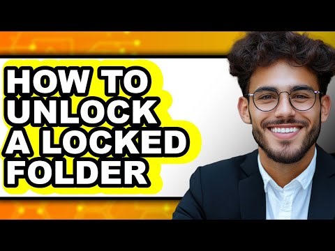 How to Unlock a Locked Folder (updated)