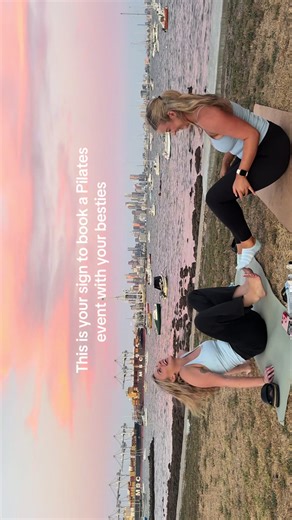 We heard Atlas can host… #pilatesevent #bestie #friendship