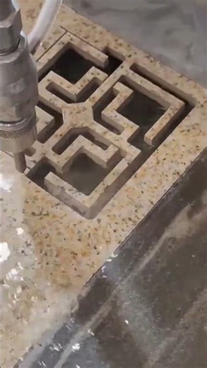 Perfect Ceramic Tile Cutting Using Water Jet Pressure