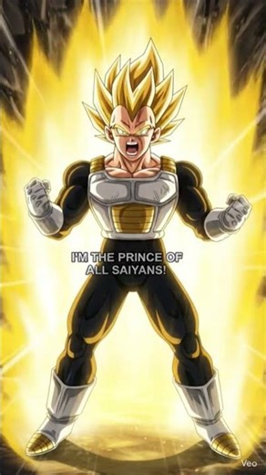 The Prince Of All Saiyans Vegeta Powering Up
