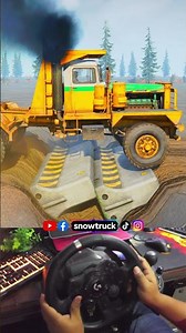 Truck vs Speed Bumps With Extreme Broken Road Snowrunner Gameplay Ep63 #snowrunner #truck #mud