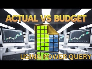 Found the BEST Way to Compare Actual vs Budget with Power Query 🚀