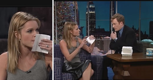 Rebecca Romijn surprised Conan O’Brien with a wild game that led to an unexpected TV moment