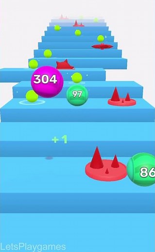 Stair Balls : Jump Balls 3D ! All Levels Gameplay 30 android, ios #ballgame #viralshorts #shorts