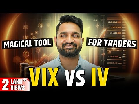 VIX Vs IV | How to Use Implied Volatility in Our Strategies | Theta Gainers