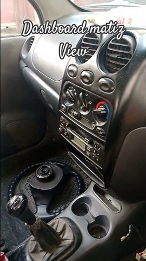 Chevrolet matiz dashboard review | matiz dashboard functions | mechanic skills hub
