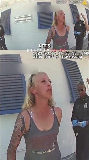 Flirty Karen Tries to Charm the Cop… It Backfires 😳🚔